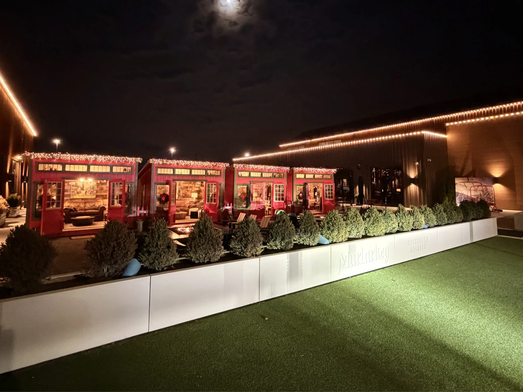 4 cabins thoughtfully designed for six or more guests. Enjoy a private, beautifully decorated space where comfort meets holiday charm.